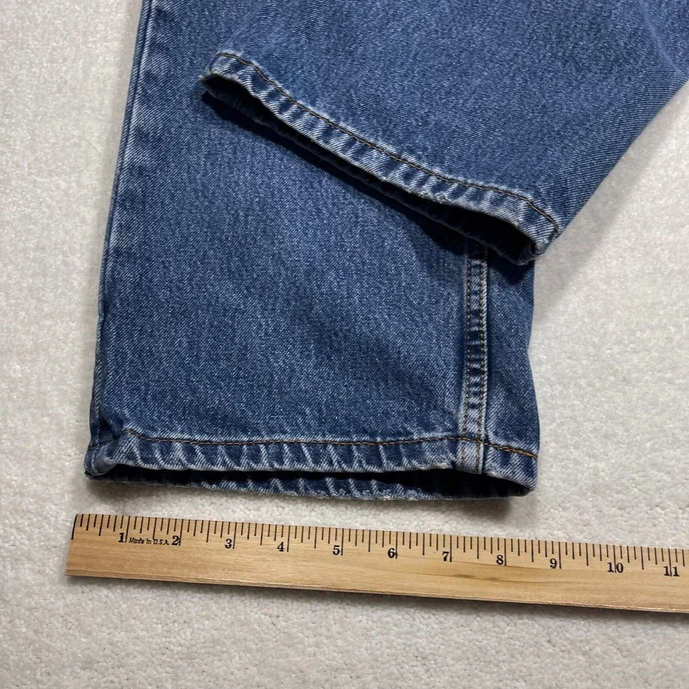 Levi Jeans Men's W38 L32 Straight Leg Comfort Inseam Measures 30